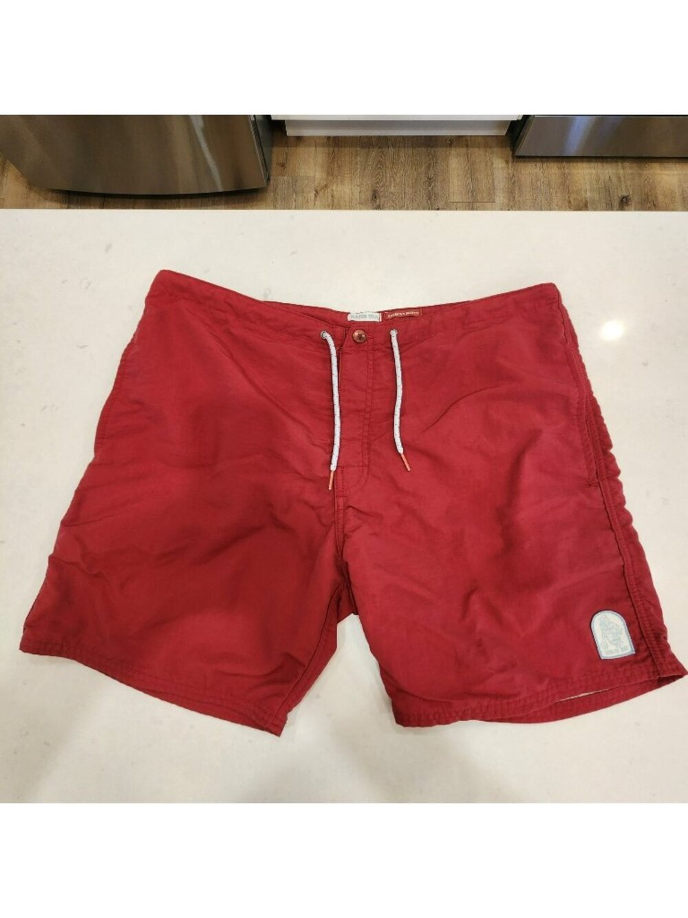 Vintage Kanvas By Katin Board Shorts Mens 36 Custom Surf Trunks Swim Wetsuit USA